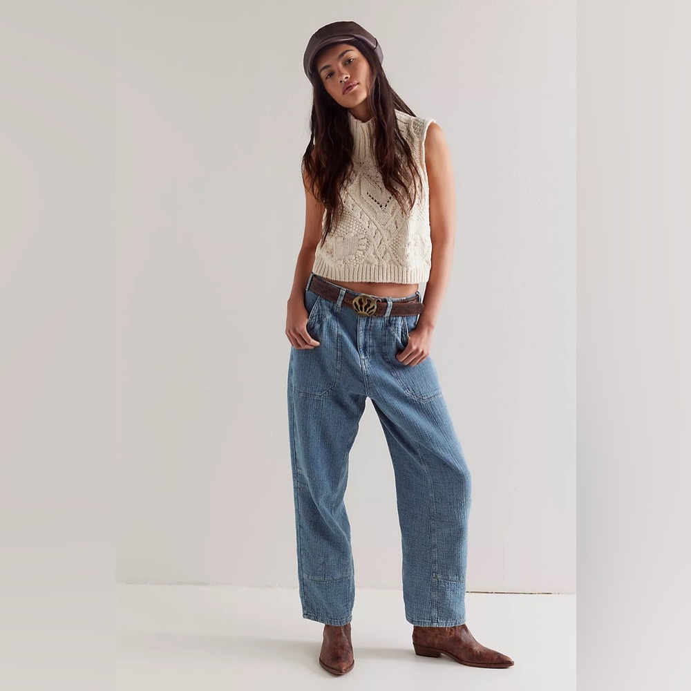 We The Free midnight voyage harem jeans size xs( read)-s